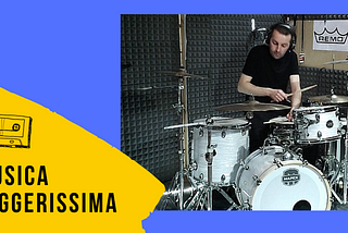 Musica Leggerissima — Colapesce feat. Dimartino — Drum Cover