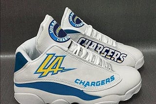 Los Angeles Chargers Shoes The Ultimate Fan Accessory