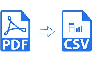 Convert PDF to CSV using Python