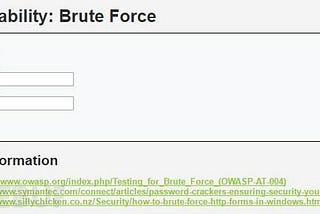 DVWA 全级别教程 — Brute Force