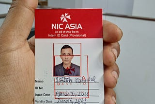 My Internship at NIC Asia Bank / 2021
