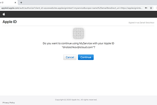 DotNETifying Sign in with Apple
