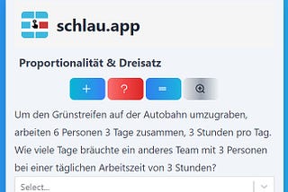 Mathe üben & lernen mit schlau.app — so wird Mathe einfach!