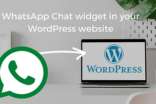 How to use WhatsApp Chat widget in your WordPress website [copy & paste method]