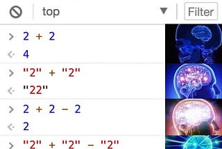 Base Javascript without explicitly declaring types