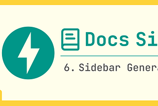 Build a Docusaurus-like Site with FastAPI: Step 6 — Sidebar Generation