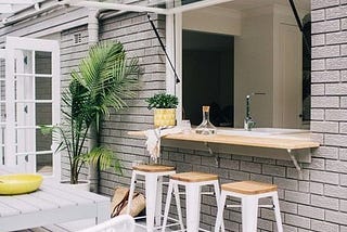 Backyard bars are on the rise. Here’s how to create your own!