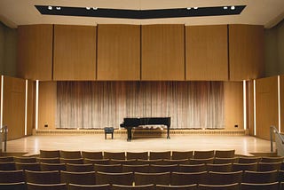 Barrows Auditorium in the Amerding Center for Music and the Arts at Wheaton College