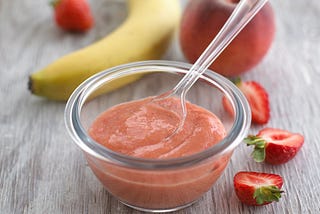 Strawberry-Banana Puree