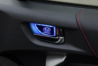 Give your Car Door Handle opening a unique glow