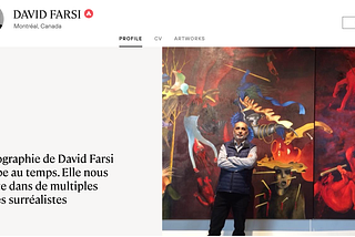 David Farsi — Artist in Residence