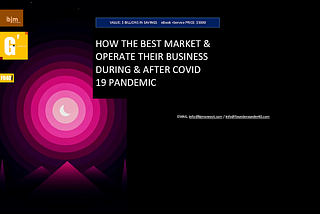 How The Best Market & Operate Their Business During & After Covid 19 Pandemic — BJ Mannyst