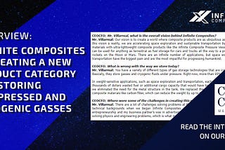 Infinite Composites is Creating a New Product Category for Storing Compressed and Cryogenic Gasses…