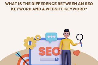 What is the difference between an SEO keyword and a website keyword?