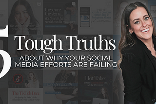 Social Sesh: 5 Tough Truths About Why Your Social Media Efforts Are Failing