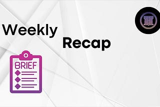 Shogun Community Weekly Recap: September, 8— September 15