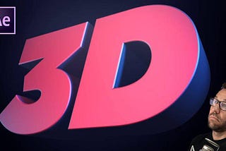 Create 3D Text Animation in After Effects