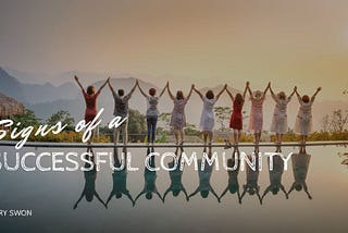 Jerry Swon on Signs of a Successful Community