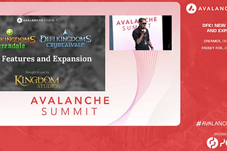 DeFi Kingdoms all’Avalanche Summit