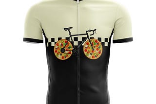 Pizza Cycling Jersey - Comfortable Bike Clothing for Men and Women