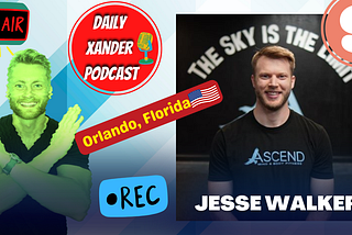 In Orlando, Florida🇺🇸 having a conversation with Jesse Walker.