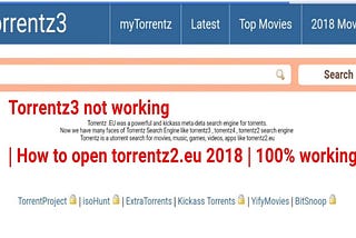 Torrentz3 : Torrentz 3 Search Engine — Tech Adda News