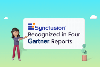 Syncfusion Recognized as Sample Vendor of Embedded Analytics in Four Gartner Reports