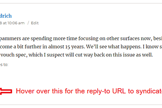 Threaded conversations between WordPress and Twitter