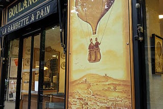 This modern-day boulangerie commemorates a famous Siege of Paris hot air balloon escape