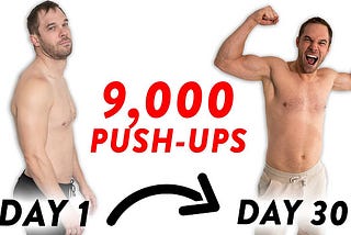 An Olympian Did 300 Pushups a Day for 30 Days to Try and Get Shredded