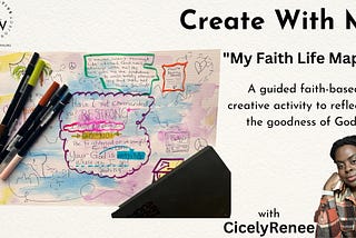 My Faith Life Map, Try This Creative Activity — Bougie Black Blogger