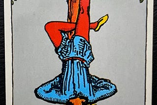 The Hanged Man Card