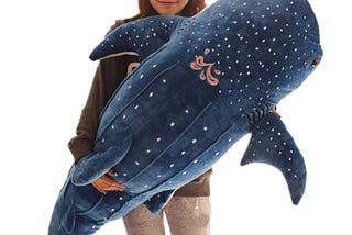 Destiny Whale Shark Plush | 50/100CM Big Fish Whale Baby Soft Animal Dolls