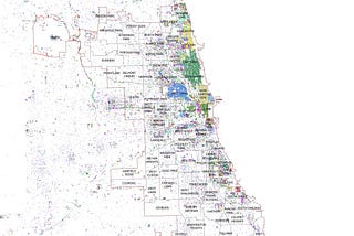 Chicago03: Building height distribution structure