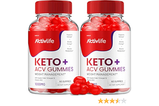 Activlife Keto ACV Gummies: All Natural Weight Loss Formula — USA