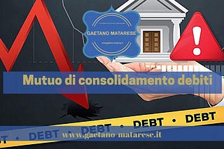Il mutuo di consolidamento debiti serve a riunire più rate in una