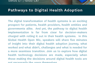 Why we are talking about pathways to digital health | ThinkMD