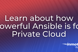 Getting a New Perspective with Ansible