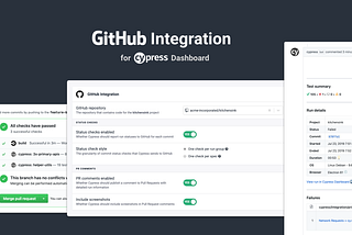 GitHub Continues Integration for Cypress Dashboard