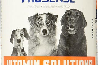 PRO·SENSE Vitamin Solutions 90 Count, Chewable Tablets for Dogs, Helps Support Overall Wellness