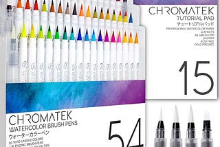 Great Watercolor Pen Set at a Good Price