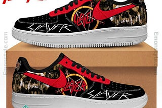 Slayer Rock Band Skull Air Force Shoes: Unleash Your Inner Metalhead