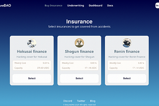 InsureDAO Testnet