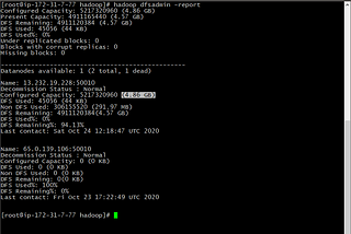 In a Hadoop cluster, find how to contribute limited/specific amount of storage as slave to the…