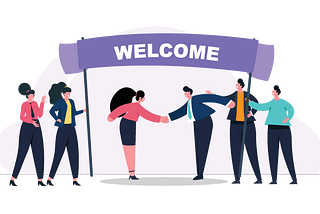 When you join a new company ..