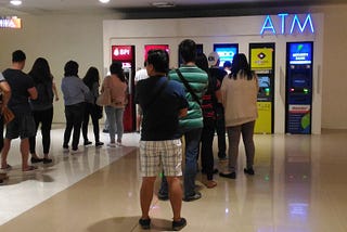 ATM Experience(to make a quick cash withdraw)