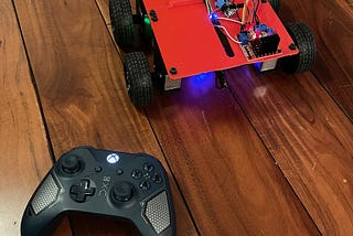 Driving Rover with an Xbox Controller