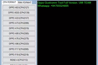 OPPO Qualcomm Tool v1.3 Download 2022 (Oppo FRP Unlock Tool)