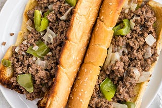 Philly Cheesesteak Sloppy Joes: A Fusion Delight!