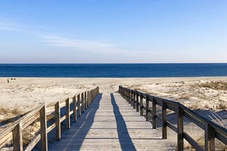 ONCE MORE TO THE BEACH